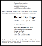 eine Anzeige